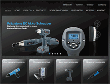 Tablet Screenshot of mh-tec.com